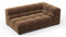 Tufty - Tufty Module, Extra Large Right Corner, Mocha Velvet