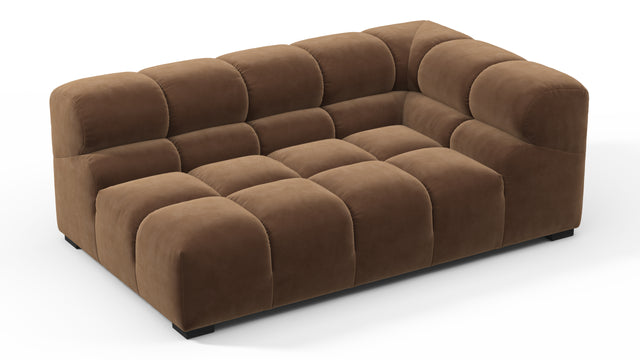 Tufty - Tufty Module, Extra Large Right Corner, Mocha Velvet