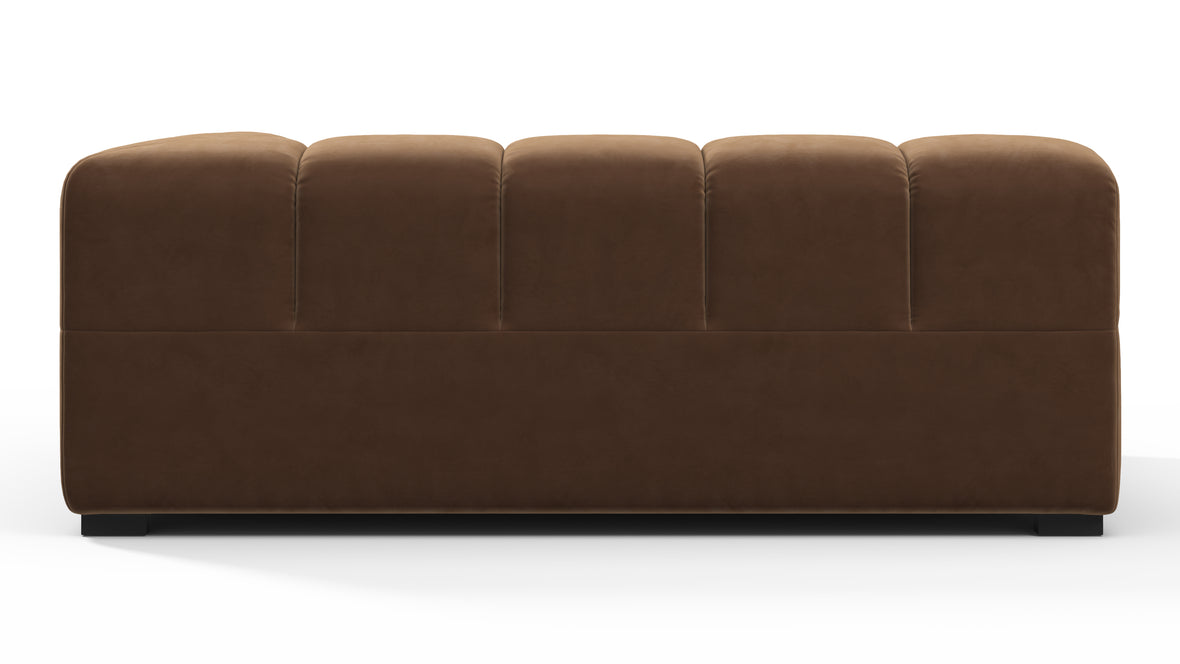 Tufty - Tufty Module, Extra Large Right Corner, Mocha Velvet