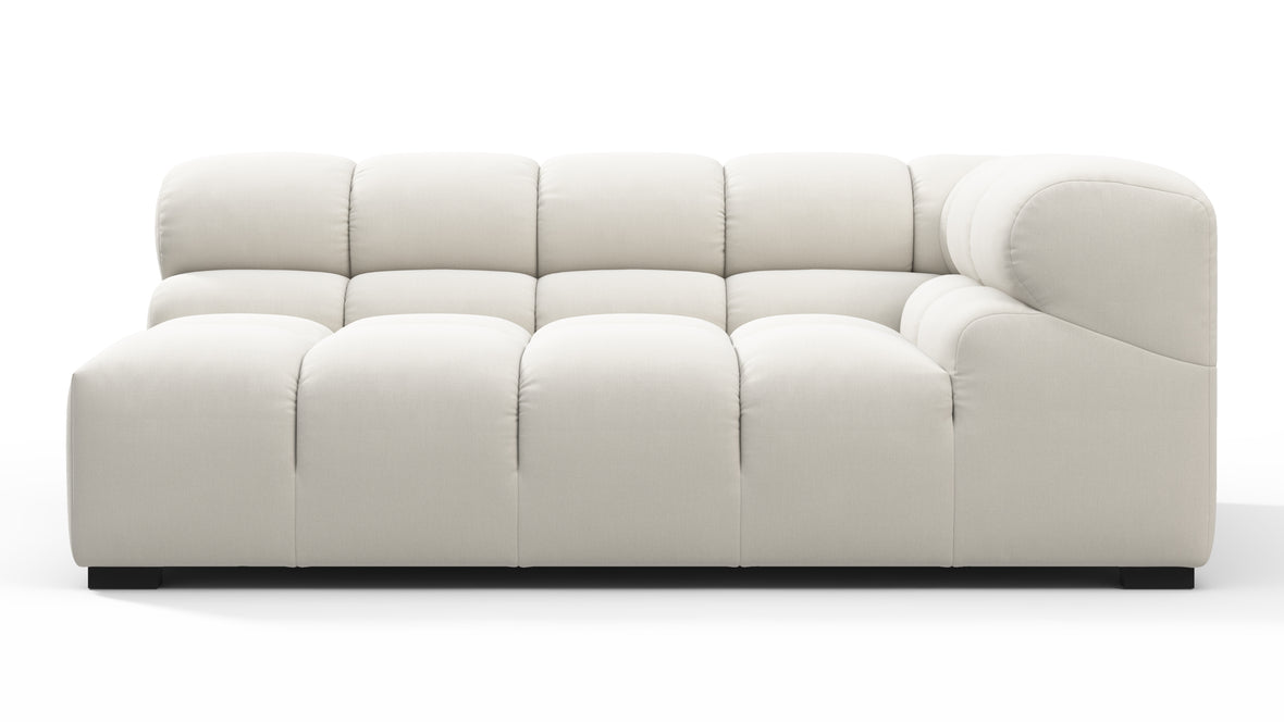 Tufty - Tufty Module, Extra Large Right Corner, Oatmeal Brushed Weave