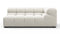 Tufty - Tufty Module, Extra Large Right Corner, Oatmeal Brushed Weave