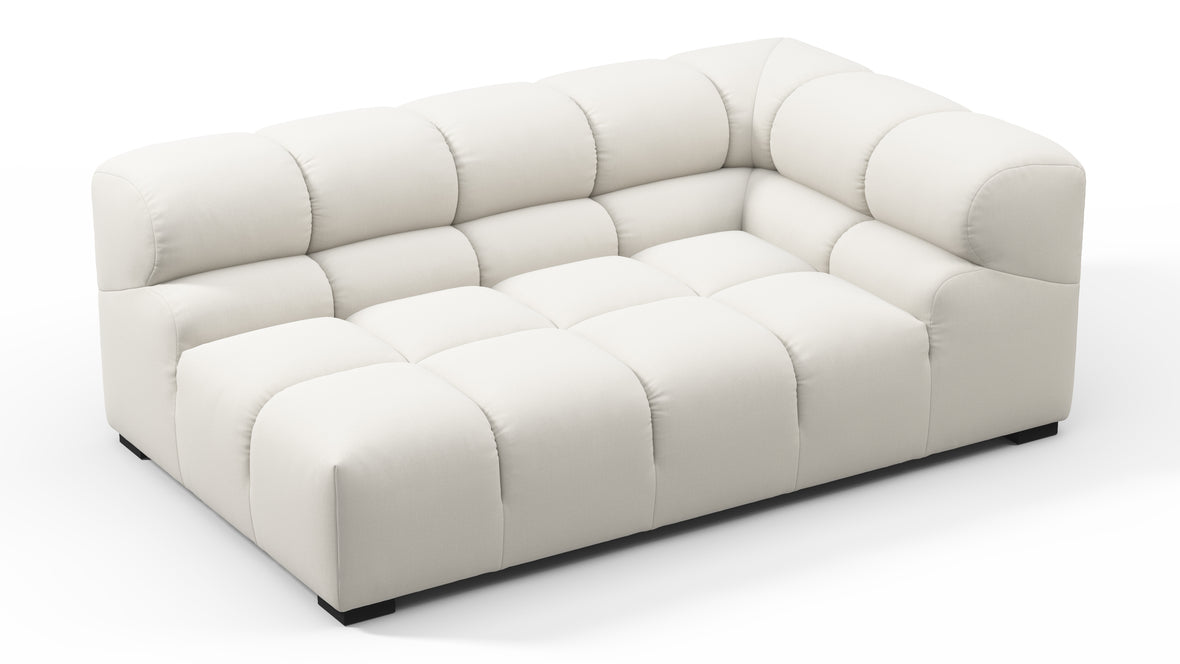 Tufty - Tufty Module, Extra Large Right Corner, Oatmeal Brushed Weave