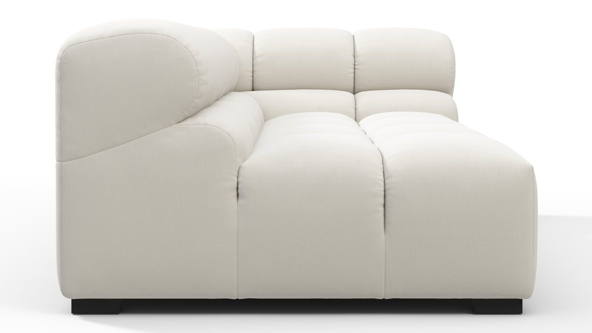 Tufty - Tufty Module, Extra Large Right Corner, Oatmeal Brushed Weave
