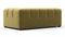 Tufty - Tufty Module, Extra Large Right Corner, Olive Gold Velvet