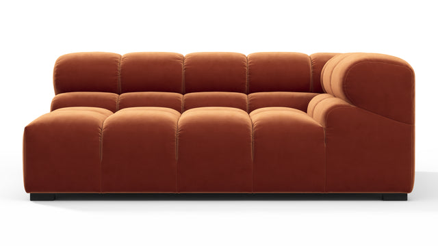 Tufty - Tufty Module, Extra Large Right Corner, Spice Velvet