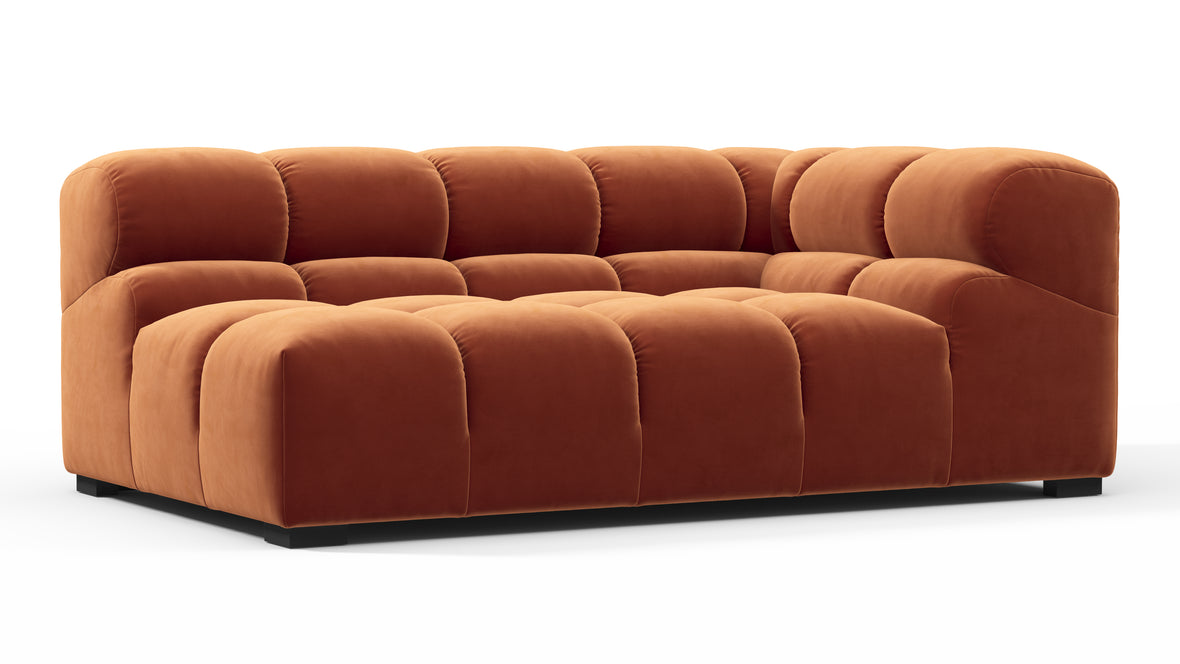 Tufty - Tufty Module, Extra Large Right Corner, Spice Velvet