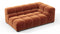 Tufty - Tufty Module, Extra Large Right Corner, Spice Velvet