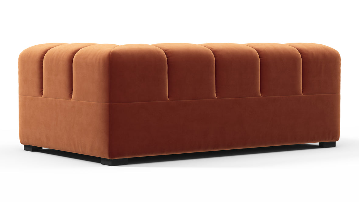Tufty - Tufty Module, Extra Large Right Corner, Spice Velvet