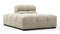 Tufty - Tufty Module, Left Chaise, Armless, Beige Gray Chenille