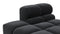 Tufty - Tufty Module, Left Chaise, Armless, Black Velvet