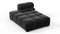 Tufty - Tufty Module, Left Chaise, Armless, Black Velvet