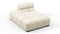 Tufty - Tufty Module, Left Chaise, Armless, Eggshell Boucle