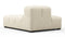 Tufty - Tufty Module, Left Chaise, Armless, Eggshell Boucle