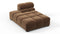 Tufty - Tufty Module, Left Chaise, Armless, Mocha Velvet