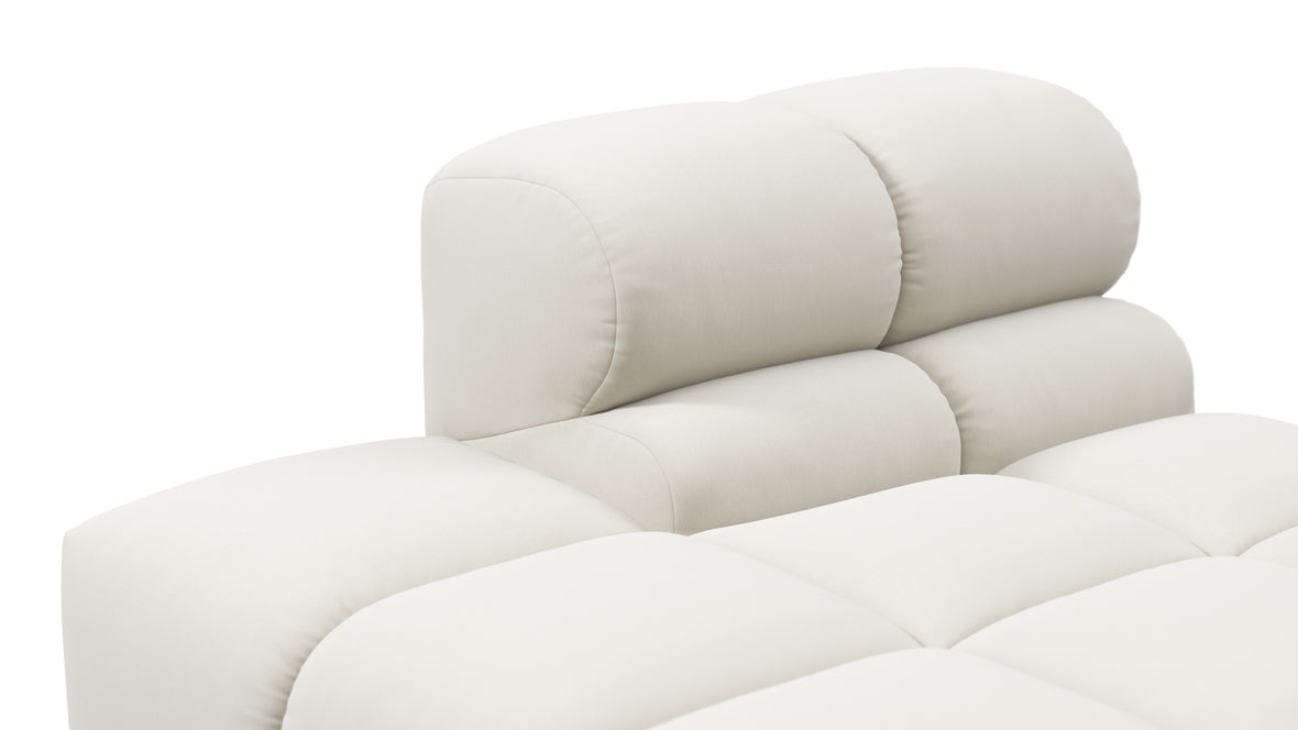 Tufty - Tufty Module, Left Chaise, Armless, Oatmeal Brushed Weave