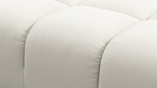 Tufty - Tufty Module, Left Chaise, Armless, Oatmeal Brushed Weave