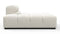 Tufty - Tufty Module, Left Chaise, Armless, Oatmeal Brushed Weave
