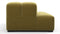 Tufty - Tufty Module, Left Chaise, Armless, Olive Gold Velvet
