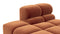 Tufty - Tufty Module, Left Chaise, Armless, Spice Velvet