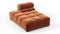 Tufty - Tufty Module, Left Chaise, Armless, Spice Velvet