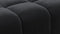 Tufty - Tufty Module, Right Chaise, Armless, Black Velvet