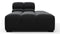 Tufty - Tufty Module, Right Chaise, Armless, Black Velvet