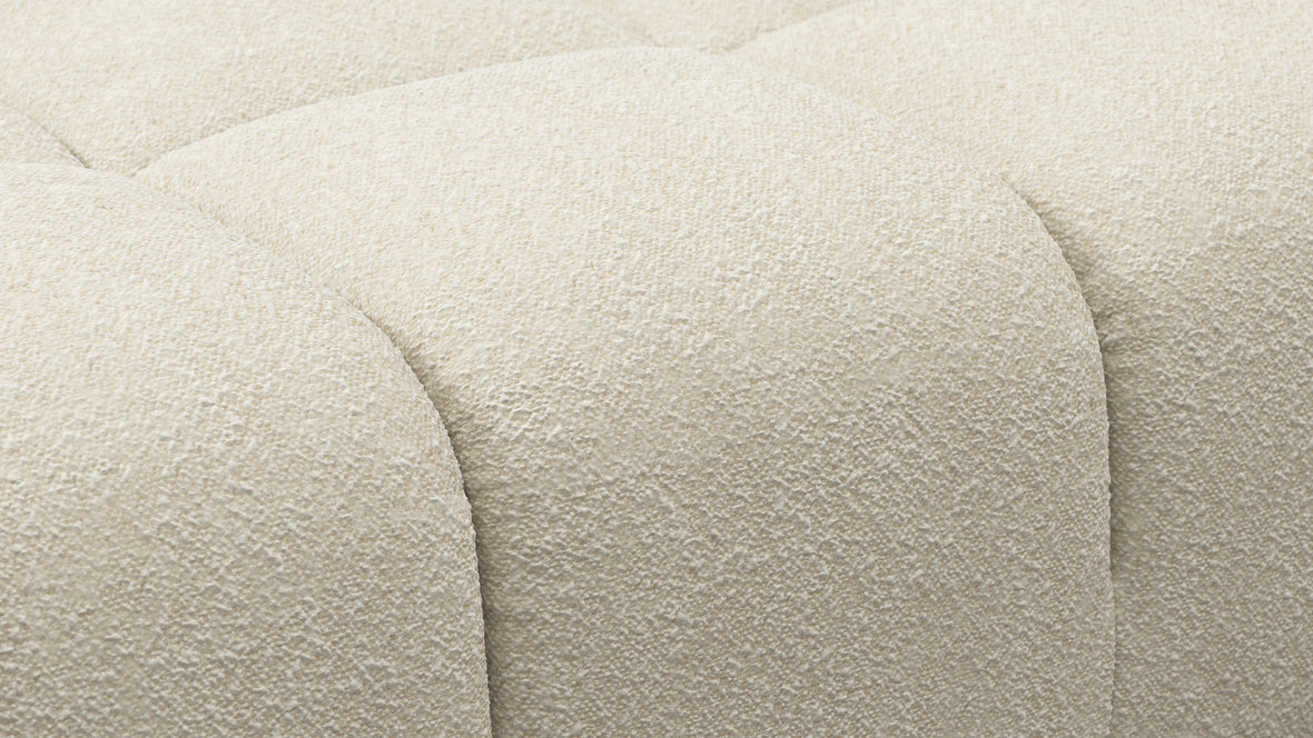 Tufty - Tufty Module, Right Chaise, Armless, Eggshell Boucle