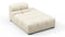 Tufty - Tufty Module, Right Chaise, Armless, Eggshell Boucle