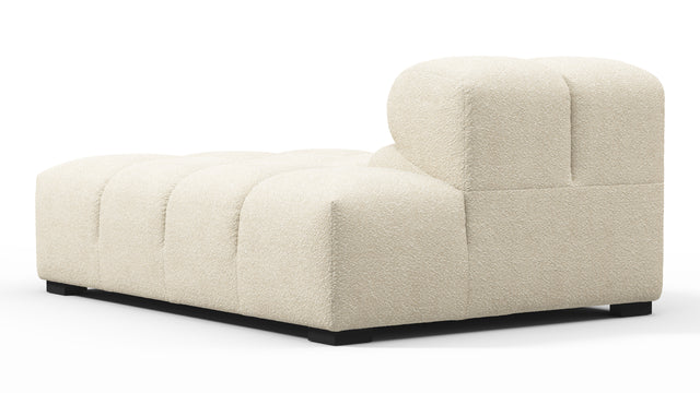 Tufty - Tufty Module, Right Chaise, Armless, Eggshell Boucle