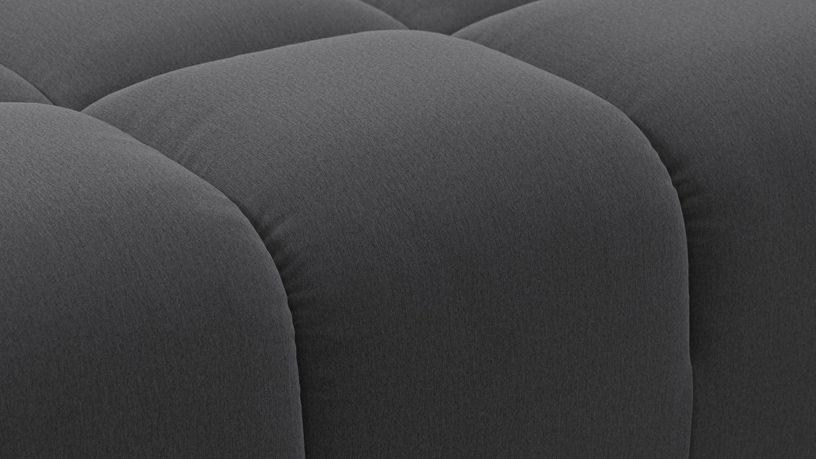 Tufty - Tufty Module, Right Chaise, Armless, Ink Brushed Weave