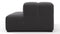 Tufty - Tufty Module, Right Chaise, Armless, Ink Brushed Weave