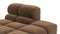 Tufty - Tufty Module, Right Chaise, Armless, Mocha Velvet