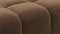 Tufty - Tufty Module, Right Chaise, Armless, Mocha Velvet
