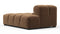 Tufty - Tufty Module, Right Chaise, Armless, Mocha Velvet