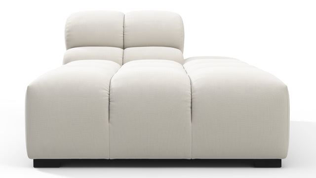 Tufty - Tufty Module, Right Chaise, Armless, Oatmeal Brushed Weave