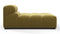 Tufty - Tufty Module, Right Chaise, Armless, Olive Gold Velvet
