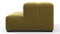 Tufty - Tufty Module, Right Chaise, Armless, Olive Gold Velvet