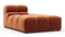 Tufty - Tufty Module, Right Chaise, Armless, Spice Velvet