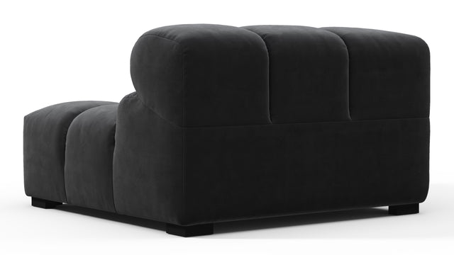 Tufty - Tufty Module, Left Corner, Black Velvet