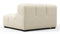 Tufty - Tufty Module, Left Corner, Eggshell Boucle