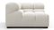 Tufty - Tufty Module, Left Corner, Oatmeal Brushed Weave