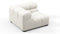 Tufty - Tufty Module, Left Corner, Oatmeal Brushed Weave