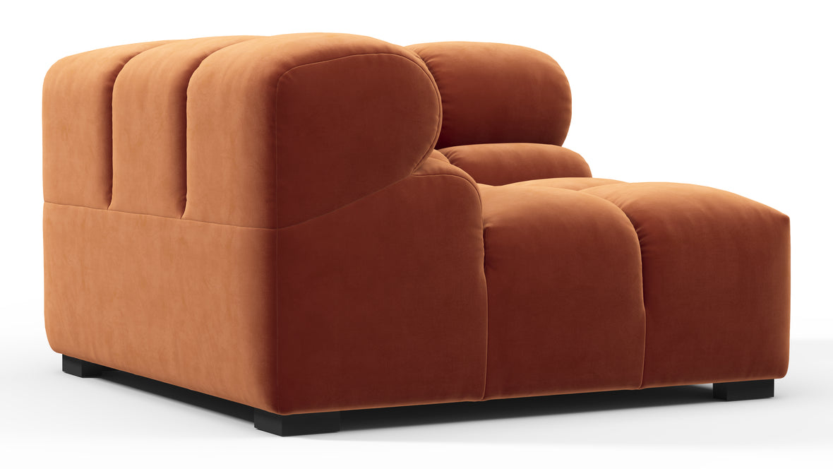 Tufty - Tufty Module, Left Corner, Spice Velvet