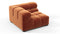 Tufty - Tufty Module, Left Corner, Spice Velvet