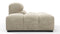 Tufty - Tufty Module, Left End, Armless, Beige Gray Chenille
