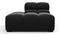 Tufty - Tufty Module, Left End, Armless, Black Velvet