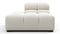 Tufty - Tufty Module, Left End, Armless, Oatmeal Brushed Weave