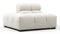 Tufty - Tufty Module, Left End, Armless, Oatmeal Brushed Weave