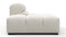Tufty - Tufty Module, Left End, Armless, Oatmeal Brushed Weave