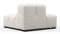 Tufty - Tufty Module, Left End, Armless, Oatmeal Brushed Weave